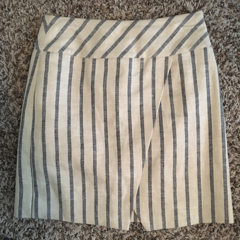High waisted j Crew skirt